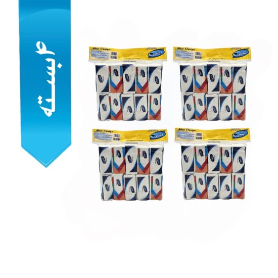 دستمال کاغذی آشتی 100 برگ دو لایه بسته 10 عددی اقتصادی - Image 2