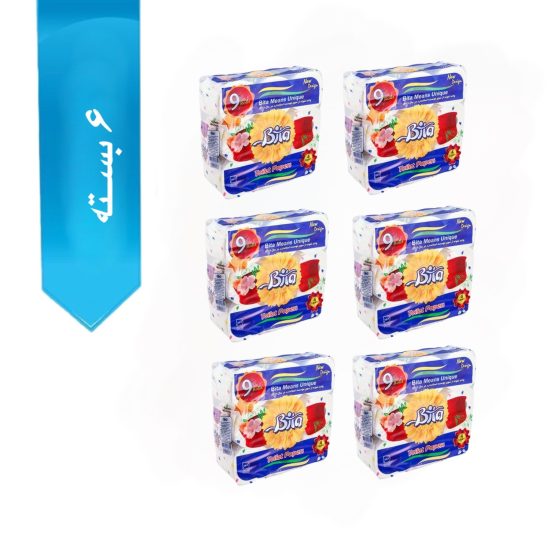 دستمال توالت بیتا بسته 9 عددی  چهار لایه - تصویر 2