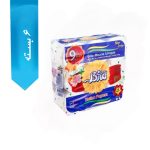 دستمال توالت بیتا بسته 9 عددی  چهار لایه