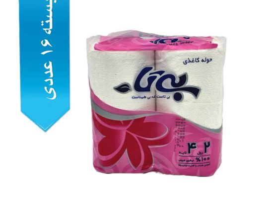 دستمال کاغذی حوله ای 2 رول بیتا 4 لایه