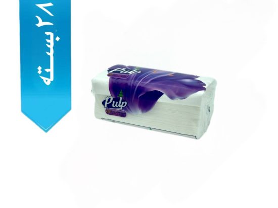 دستمال کاغذی 250 برگ دو لایه پالپ
